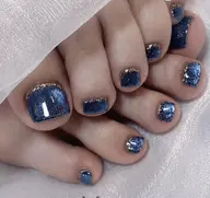【フット】モデル練習🌟フットワンカラー🩷マグネット🩷ラメグラ