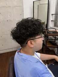 メンズカット&スペインカール&TR