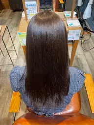 🌿ブリーチダブルカラー🌿ブリーチなしで透明感カラー✨
