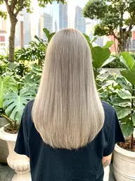 〔🌿ミニモ学割🌿限定‼️1日1名様限定🤲〕 似合わせカット&ケアブリーチダブルカラー&超音波トリートメント