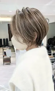 【✨白髪ぼかしハイライト✨】カット+カラー+ハイライト✨21000→3000円