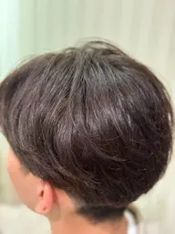 【🥈メンズ人気No.2🥈】メンズトレンドカット+ダメージレスパーマ+1step保湿トリートメント