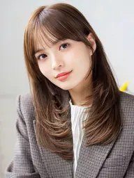 朝5分ラクに。前髪縮毛矯正+カット💇