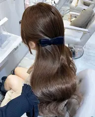 似合わせワンカラー➕うる艶トリートメント🦋💠(オージュア4stepトリートメント)