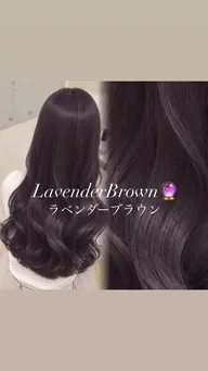 🩰🫧【透け感たっぷり♡】うる艶カラー+さらさらトリートメント