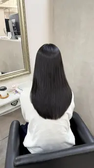 【うねりのない髪へ✨】髪質改善ストレート+トリートメント