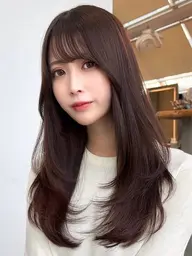 【8月限定クーポン🌹】💫ワンカラー💫+1step 髪質改善トリートメント🫶+🫧リファ マイクロファインバブル