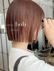 【切りっぱなしボブ💇🏼‍♀️✂️】シャンプーブロー込み