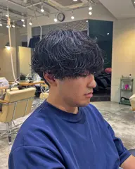 🔥1日3組限定🔥【話題のシャドウパーマ】メンズカット+パーマ💈