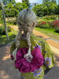 浴衣ヘアセット