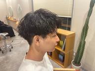メンズカットパーマモデル