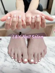 【HAND&FOOT】手足セットワンカラー(色2個まで)新規ソフトジェルオフ無料! ケア込み🉐 パラジェルを変更OK