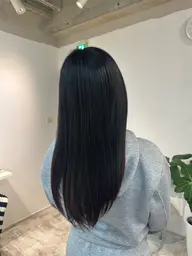 【U24/学生限定】🪽艶髪オイルストレート(縮毛矯正)+2stepトリートメント✨️