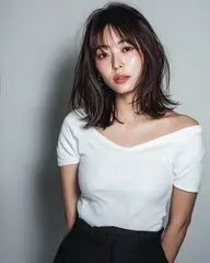 8月限定🌻似合わせカット+韓国暗髪カラー