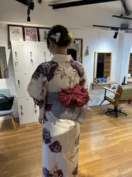 浴衣着付+ヘアセット