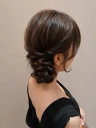【お呼ばれヘアセット】早朝料金なし！