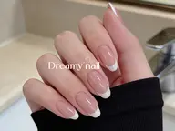 自爪カラーフレンチ