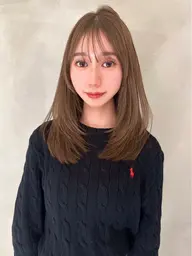 ☁️ ブリーチなしダブル透明感カラー