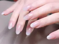 ワンホンカラーグラデーション/ベイビーブーマーネイル