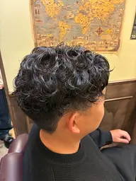 おまかせパーマ👨‍🦱