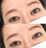 🧑🎓学割U24👩🎓【黄金比】アイブロwax+メイク込み(施術時間45分予定)@渋谷宮益坂店