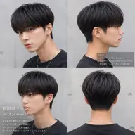 【韓国で大流行】メンズカット+ダウンパーマ