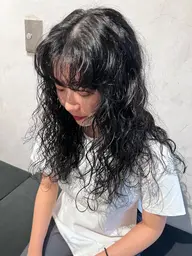 【パーマ撮影モデル募集!!】🌟平日夜限定!!⚠️ブリーチ、縮毛履歴無しの方限定!!事前に写真送付お願いします!