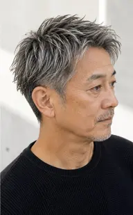 似合わせカット+オシャレ白髪染め
