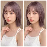 🎀💖ご新規様人気No.1🎀💖|骨格補正ボブ➕透明感カラー➕1stepトリートメント🫧🤍