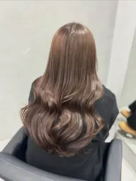 【透明感がほしい方にオススメ🌟】ブリーチ無しWカラー＋高保湿トリートメント