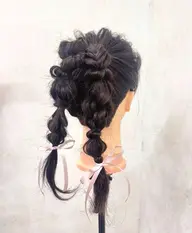 【お出かけ前に👒】ヘアセット🎀🩰