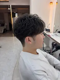 メンズ限定🩵カット➕パーマ🌀➕トリートメント🫧【ニュアンスパーマ/スパイラルパーマ/ナチュラルパーマなど】