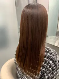 💃カット+ストレートパーマor縮毛矯正💃(ボブ〜セミロング)※リタッチ可