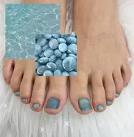 オフ有りフット👣マグネットワンカラー🤍パラジェル変更可🙆🏻【大宮／パラジェル／長さだし／フィルイン】