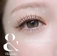 【パリエク】оr【&Healthy100本】エクステ100本➕️パーマ★【オフ¥700】アイシャンプー付き★束感仕上げ