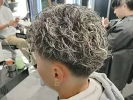 カット＋極道パーマ🌀