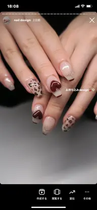 定額ネイル(オフあり/なし)