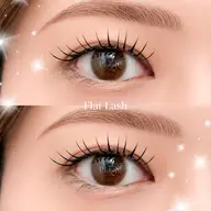 【迷ったらコレ🍒】フラットラッシュ120本|高持続コーティング✨&目元洗浄アイシャンプー🫧付き