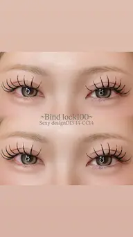 ✨バインドロック【100束】✨持ちと濃さを重視したい方に🍀+コーティング仕上げ付き🪄(土日祝+300円)