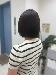 カット+ポイント(前髪)矯正🍒