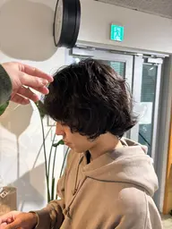 【ダメージが気になるメンズへ】メンズカット + パーマ + トリートメント