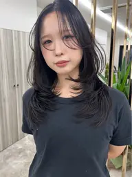 【ミニモ限定✨️】似合わせレイヤーカット+髪質改善トリートメント🐈⬛🎀