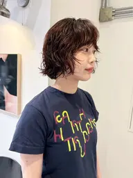 <学生.20代の方限定>カット+ニュアンスパーマ🛼モデル様🤍