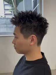🔥初回クーポン🔥　mensカット＋全頭ピンパーマ＋内部補修トリートメント　メンズ限定🎉