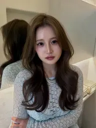 【 🌻夏人気No.1明るめヘア💛🤎】韓国アイドルヘアカラー🇰🇷💖+選べる髪質改善トリートメント🌟🪄