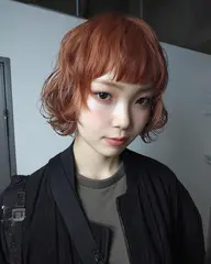 透明感ブリーチ無しダブルカラー＋1ステップトリートメント