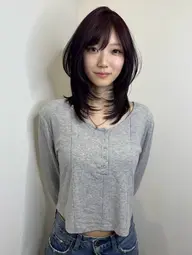 「艶髪」ケアカラー+3step集中ケアトリートメント