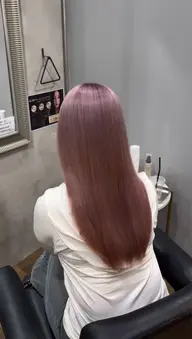 ご新規様【pink color限定🎀🩷】ケアブリーチ+超音波tr🥣✨