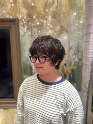 【無造作パーマ🫧】🩷 ̖́-レディースカット✂︎+パーマ‪ꔛ‬🫧(プチスパ付き)