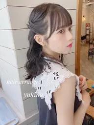 [平日限定]ちょっとしたお出かけや、友達とのお出かけに🌟髪の毛巻かせていただきます💛アレンジのメニューではありません